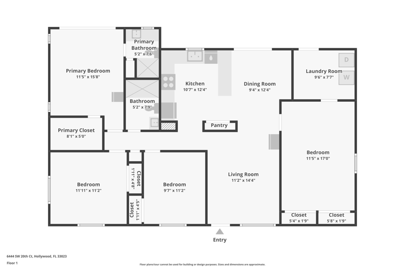 3 bedroom Single Family Residence at 6444 SW 20th Court, Welwyn Park, Miramar — photo 2