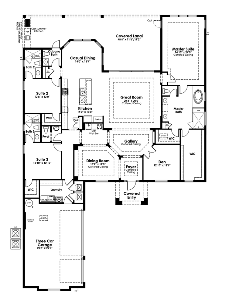3 bedroom Single Family Residence at 3480 SW Flowerdew Court, Tuscawilla Pud Replat, Palm City — photo 2