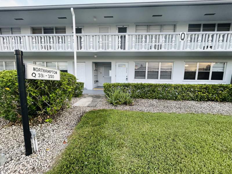 1 bedroom Condominium at 348 Northampton Q, Northampton Condos, West Palm Beach — photo 2