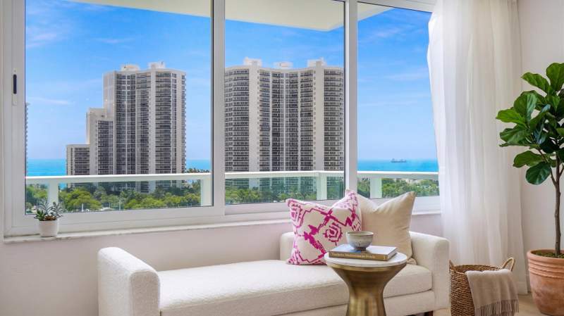 1 bedroom Stock Cooperative at 3233 NE 34th Street #1214, Coral Ridge Towers Co-Op, Fort Lauderdale — photo 3