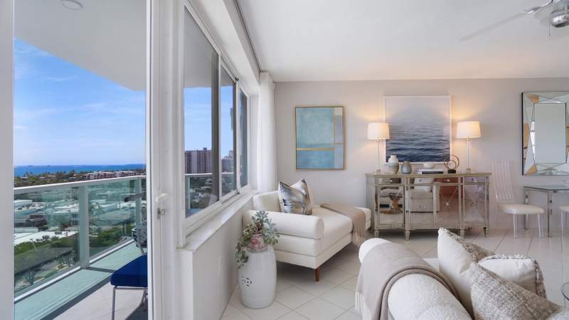 1 bedroom Stock Cooperative at 3233 NE 34th Street #1214, Coral Ridge Towers Co-Op, Fort Lauderdale — photo 5