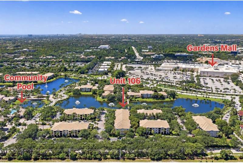 3 bedroom Condominium at 3020 Alcazar Place #106, San Matera The Gardens Condo, Palm Beach Gardens — photo 2