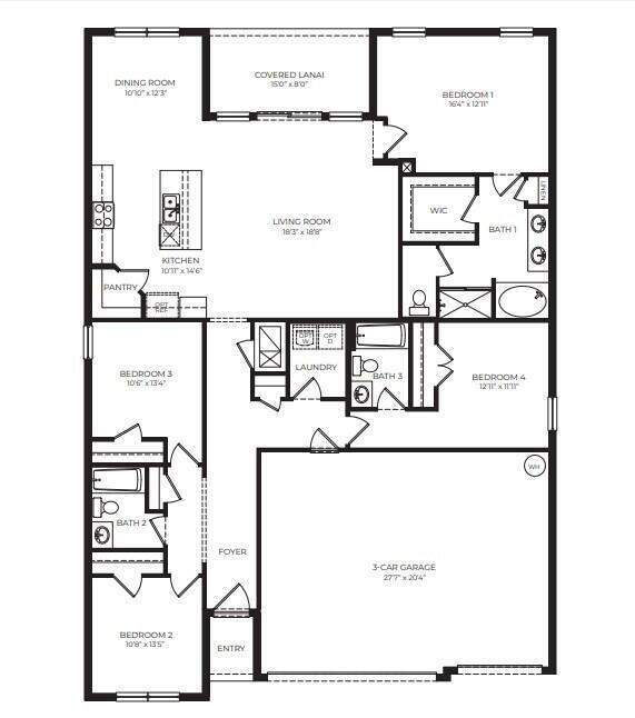 4 bedroom Single Family Residence at 425 SW David Terrace, Port St Lucie Section 5, Port St. Lucie — photo 5