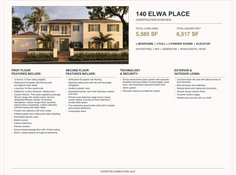 5 bedroom Single Family Residence at 140 Elwa Place, Elwa Place Extension, West Palm Beach — photo 2