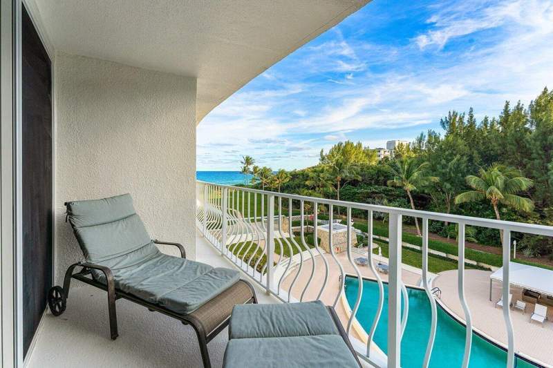 2 bedroom Stock Cooperative at 2774 S Ocean Boulevard #409, Ambassador South Dev Corp, Palm Beach — photo 2