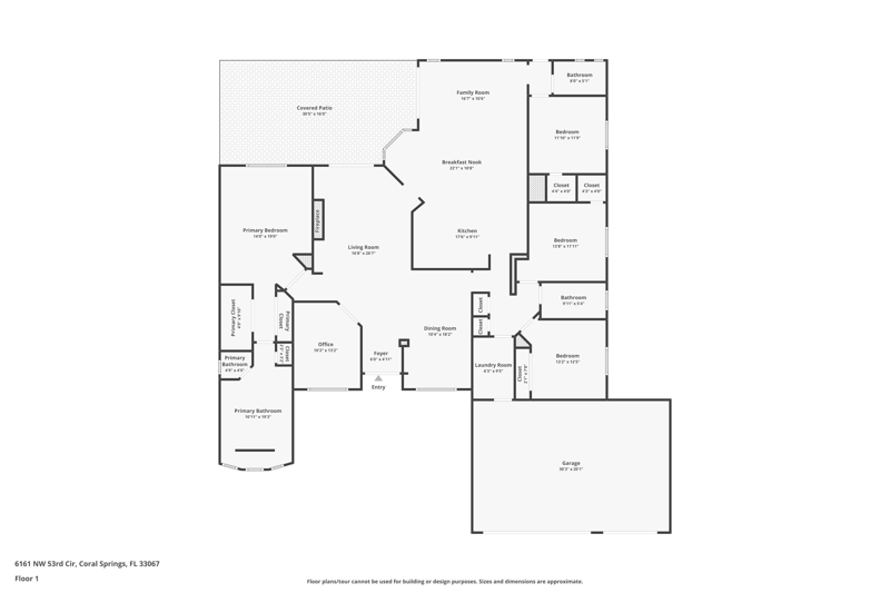 5 bedroom Single Family Residence at 6161 NW 53rd Circle, Coral Creek Replat No 5, Coral Springs — photo 2