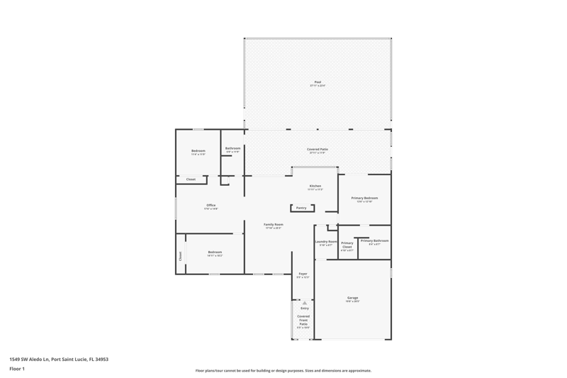 3 bedroom Single Family Residence at 1549 SW Aledo Lane, Port St Lucie Section 14, Port St. Lucie — photo 3