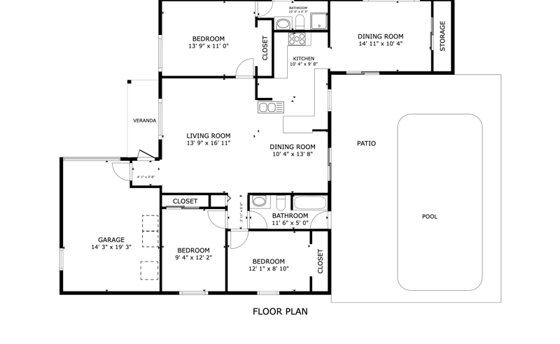 3 bedroom Single Family Residence at 8621 NW 3rd Street, Westview Sec One Part Two, Pembroke Pines — photo 2