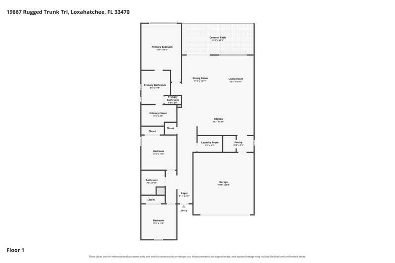 3 bedroom Single Family Residence at 19667 Rugged Trunk Trail, Arden Pud Pod C North, Loxahatchee — photo 4