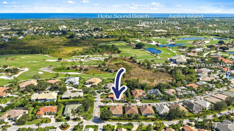 3 bedroom Single Family Residence at 7998 SE Hempstead Circle, Hobe Sound Golf Club, Hobe Sound — photo 2
