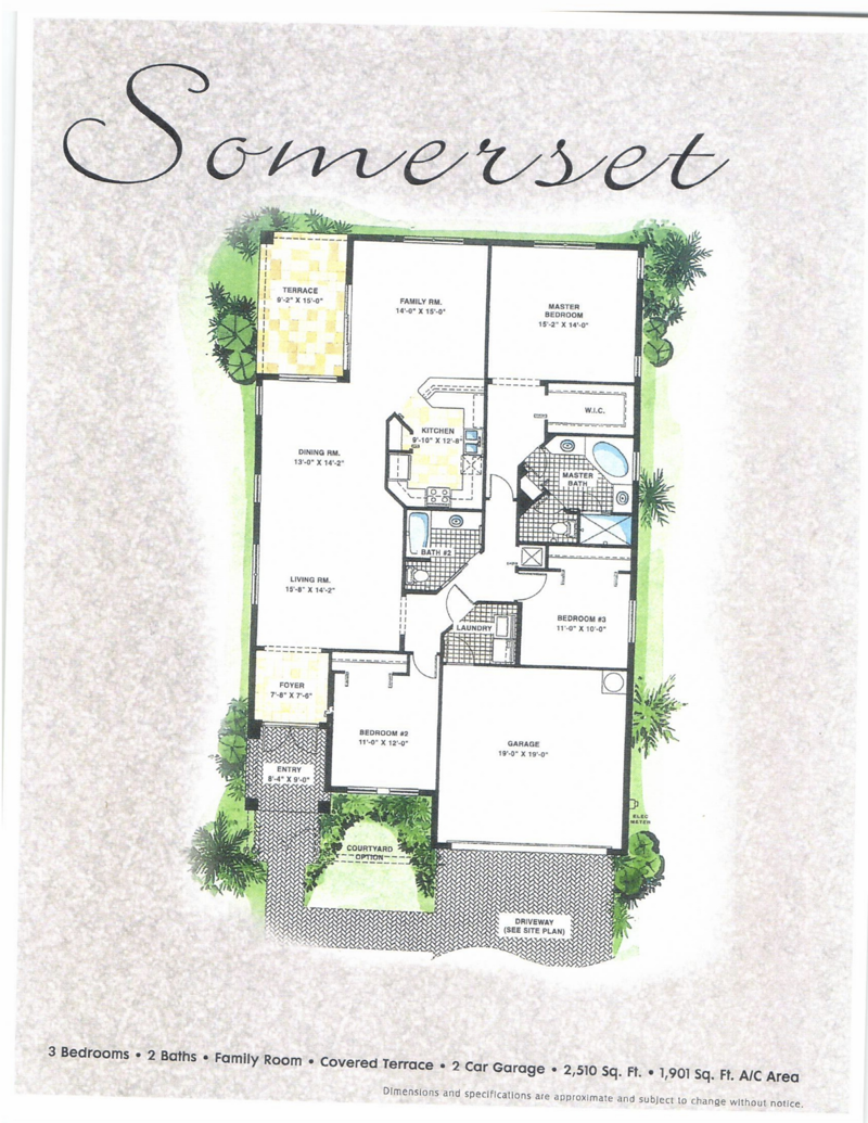 3 bedroom Single Family Residence at 2311 SW 125th Avenue, Pod 1 At Monarch Lakes, Miramar — photo 2