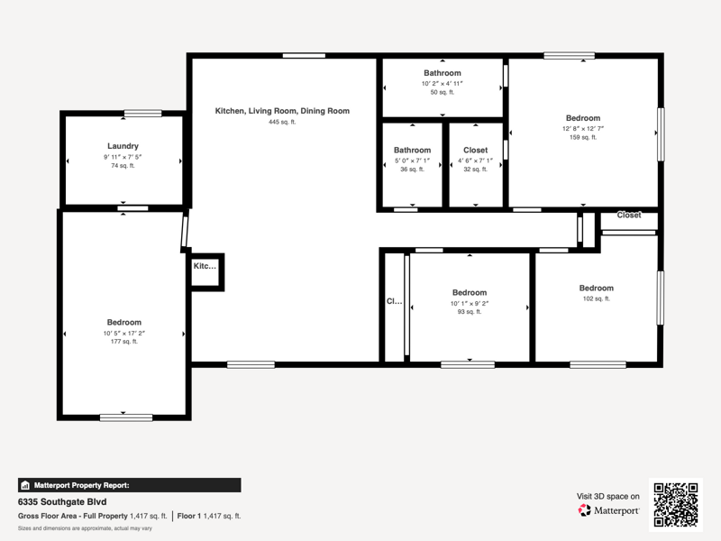 4 bedroom Single Family Residence at 6335 Southgate Boulevard, Southgate Second Add, Margate — photo 2