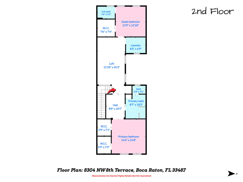 3 bedroom Townhouse at 8304 NW 8th Terrace, Central Park; Peninsula Village Greens, Boca Raton — photo 4