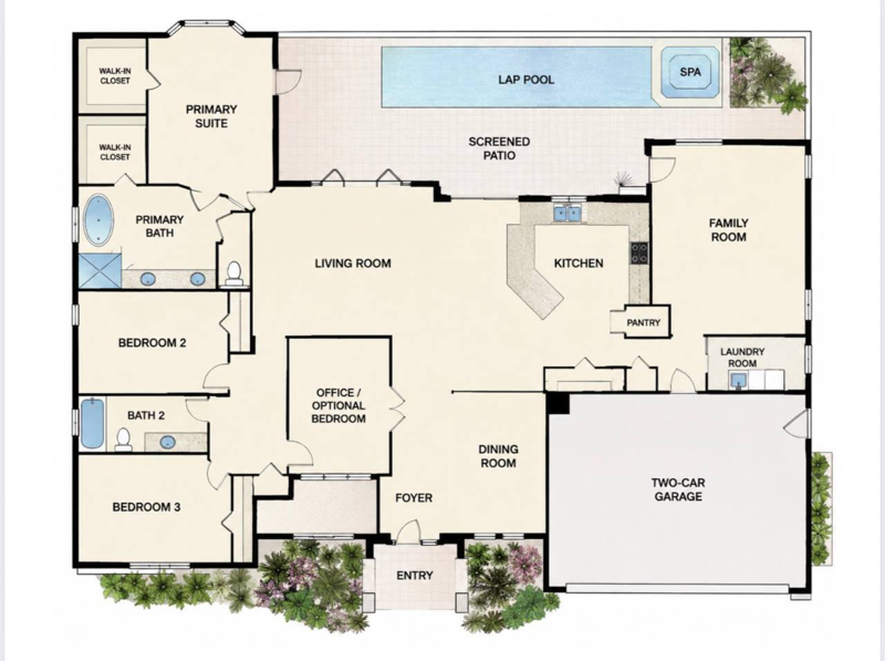 3 bedroom Single Family Residence at 1109 Lytham Court, Breakers West 13, West Palm Beach — photo 2