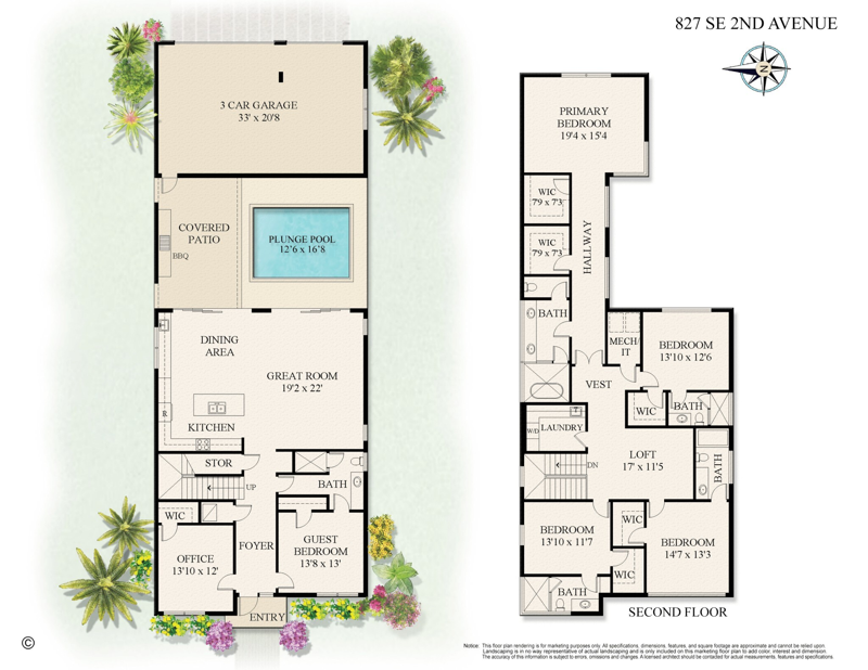 5 bedroom Single Family Residence at 827 SE 2nd Avenue, Osceola Park, Delray Beach — photo 2