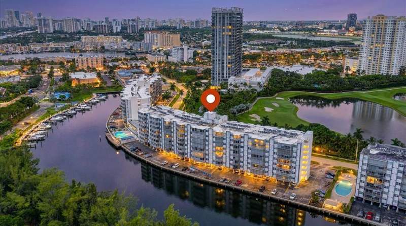 1 bedroom Condominium at 300 Diplomat Parkway #606, Fairways Riviera Condo, Hallandale Beach — photo 2