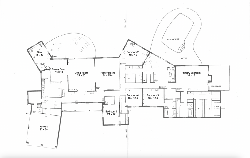 5 bedroom Single Family Residence at 8 Country Road, Golf Village Of Unit 1, Village of Golf — photo 2
