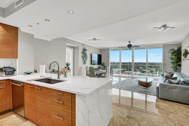 2 bedroom Condominium at 1 N Ocean Boulevard #814, Plaza At Oceanside, Pompano Beach — photo 4