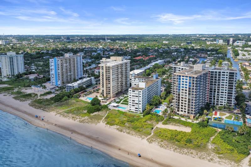 2 bedroom Stock Cooperative at 1850 S Ocean Boulevard #609, Crane Crest Apts Co-Op, Lauderdale-By-The-Sea — photo 5