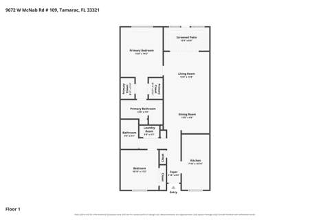 9672 W MCNAB Road #109, Tamarac FL - photo 24 of 24