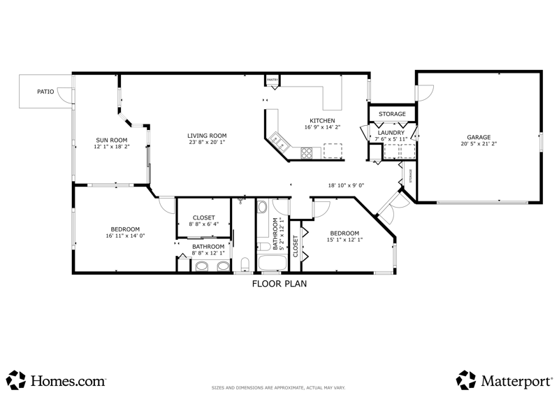 2 bedroom Single Family Residence at 6097 Bay Isles Drive, SAWGRASS LAKES; LAKERIDGE, Boynton Beach — photo 3