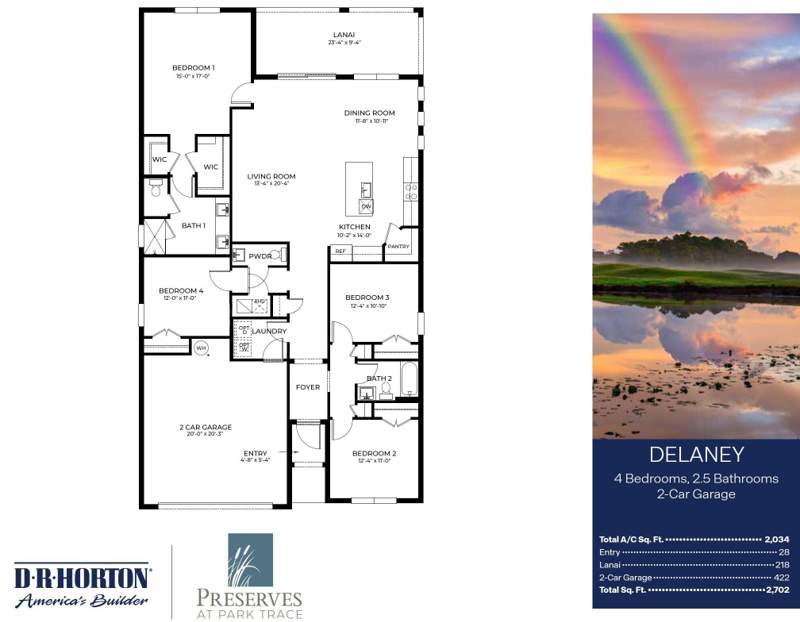 4 bedroom Single Family Residence at 6551 SE Park Trace Drive, THE PRESERVE AT PARK TRACE PUD, Stuart — photo 3