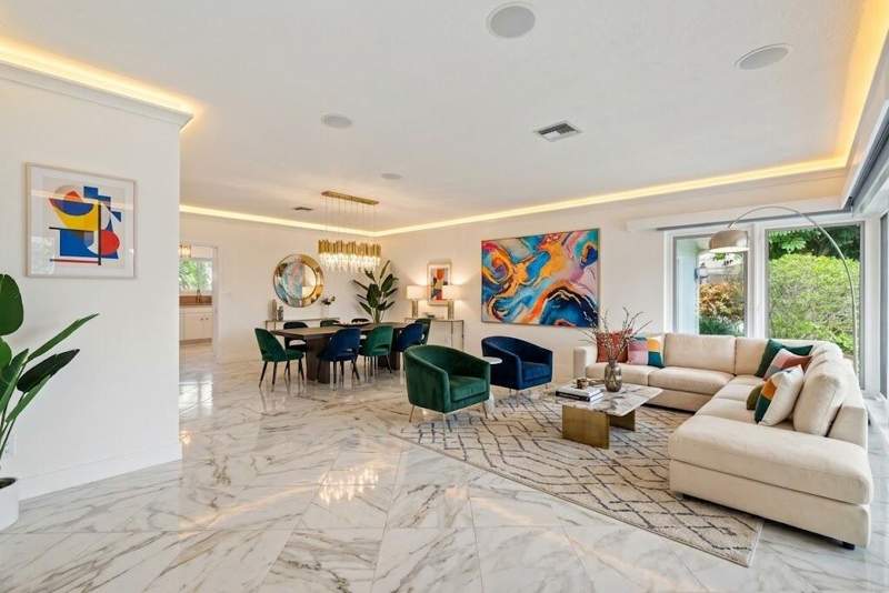 2 bedroom Stock Cooperative at 1431 S Ocean Boulevard #Unit 28, Palm Club Co-Op, Pompano Beach — photo 5