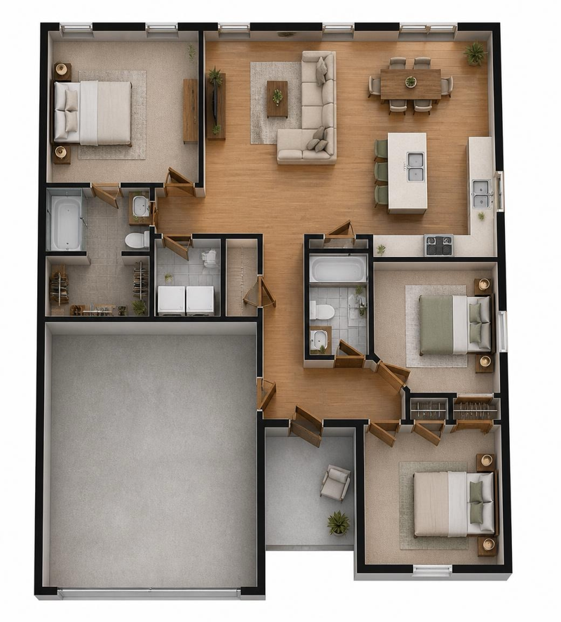 3 bedroom Single Family Residence at 437 Acai Lane, Avalon Crossing Phase II, Fort Pierce — photo 4