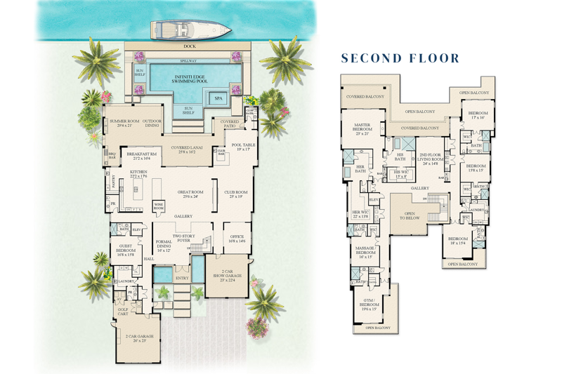 7 bedroom Single Family Residence at 336 E Coconut Palm Road, Royal Palm Yacht & Country Club , Boca Raton — photo 2