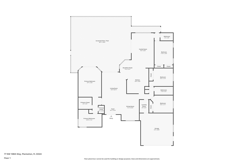 4 bedroom Single Family Residence at 77 NW 108th Way, Jacaranda Par 542, Plantation — photo 2