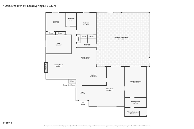 4 bedroom Single Family Residence at 10975 NW 19th Street, Cypress Run, Coral Springs — photo 2
