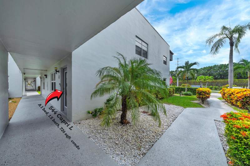 1 bedroom Condominium at 544 Capri L, Kings Point Capri Condos, Delray Beach — photo 2