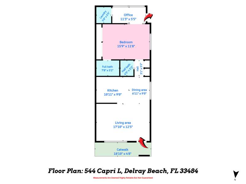 1 bedroom Condominium at 544 Capri L, Kings Point Capri Condos, Delray Beach — photo 3