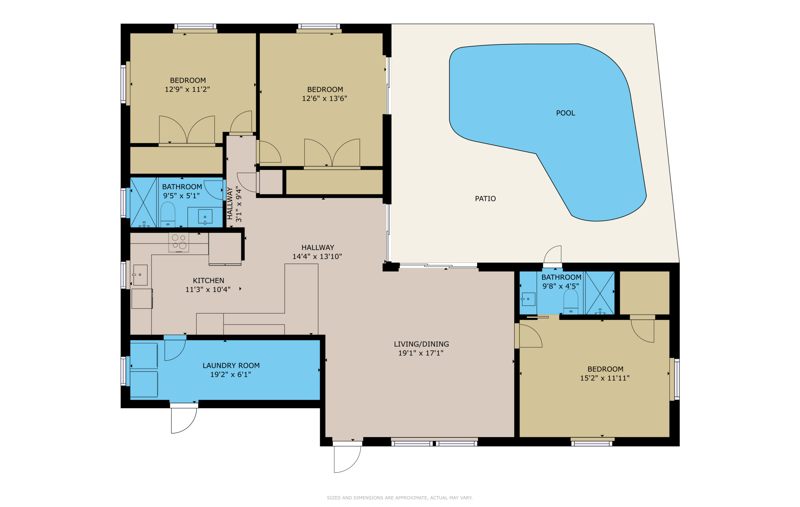 3 bedroom Single Family Residence at 1120 SE 9th Avenue, Cypress Lake Estates, Pompano Beach — photo 2