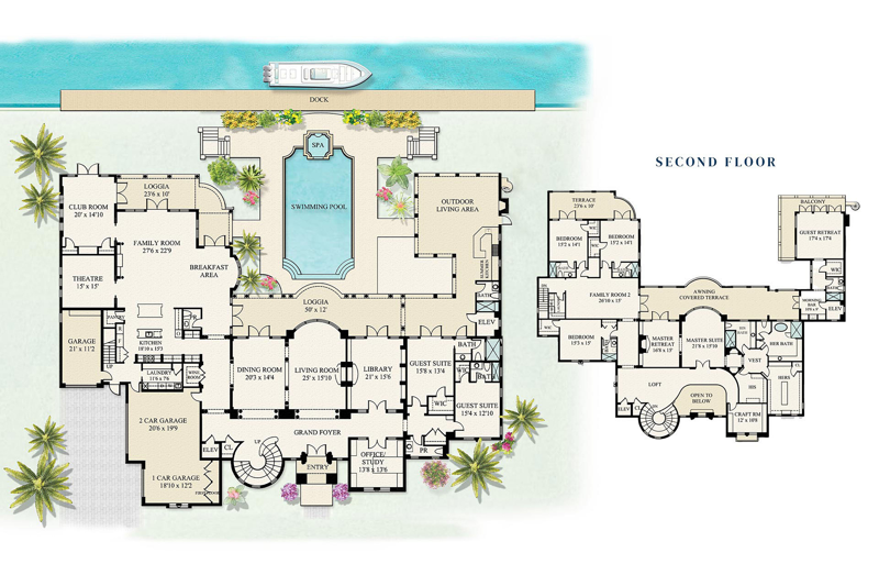 7 bedroom Single Family Residence at 251 W Coconut Palm Road, Royal Palm Yacht & Country Club, Boca Raton — photo 4