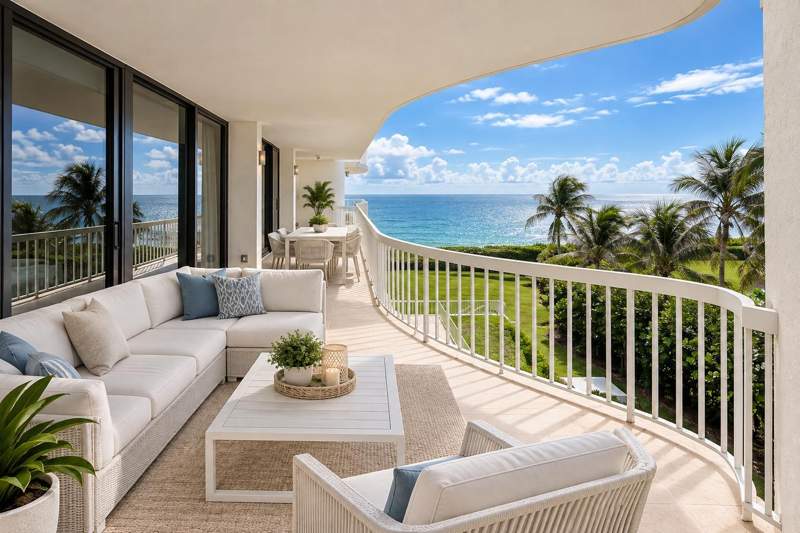 2 bedroom Condominium at 3300 S Ocean Boulevard #401s, Meridian Of Palm Beach Condo, Palm Beach — photo 3