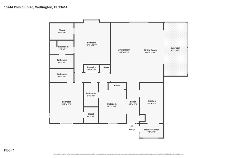 3 bedroom Condominium at 13244 Polo Club Road #C107, Meadow Brook Condo, Wellington — photo 3