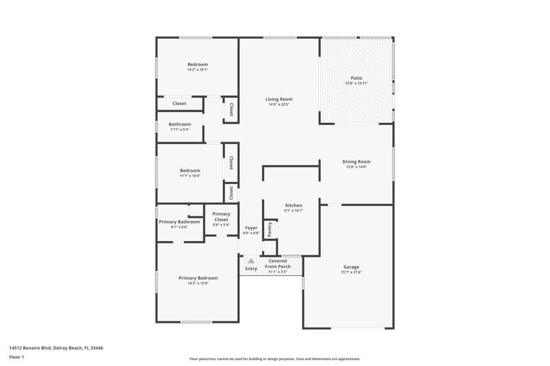 3 bedroom Condominium at 14512 Bonaire Boulevard, Villages Of Oriole Bonaire, Delray Beach — photo 2