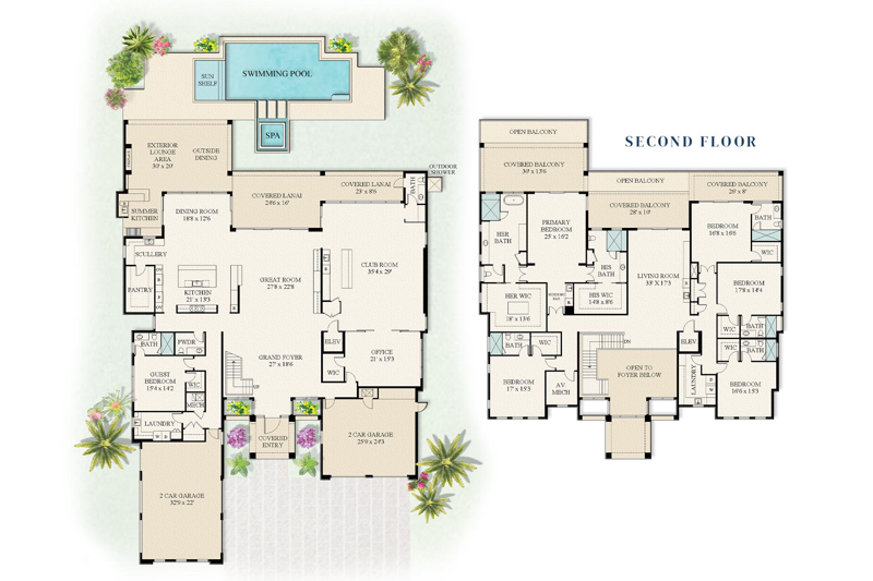 6 bedroom Single Family Residence at 257 Royal Palm Way, Royal Palm Yacht & Country Club, Boca Raton — photo 2
