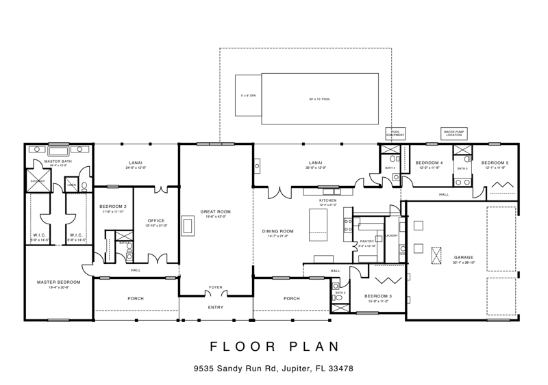 5 bedroom Single Family Residence at 9535 Sandy Run Road, Jupiter Farms, Jupiter — photo 2