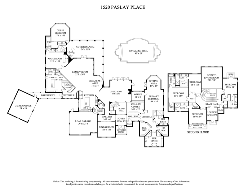 6 bedroom Single Family Residence at 1520 Paslay Place, Point Manalapan 11, Manalapan — photo 2