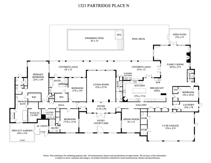 4 bedroom Single Family Residence at 1321 Partridge Place, Quail Ridge, Boynton Beach — photo 2