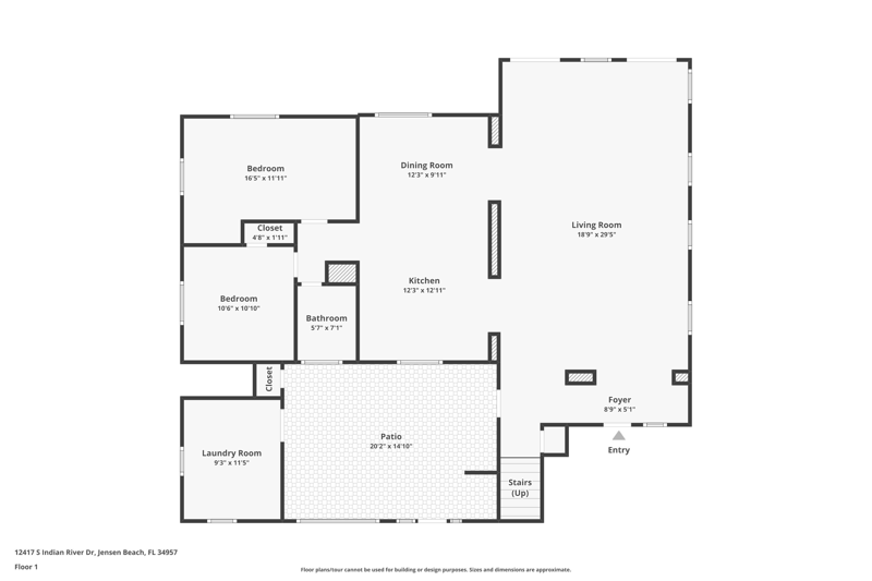 3 bedroom Single Family Residence at 12417 S Indian River Drive, Miller'S Subdivision, Jensen Beach — photo 5