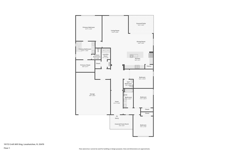 4 bedroom Single Family Residence at 19172 Croft Mill Crossing, Arden Pud Pod H South, Loxahatchee — photo 3