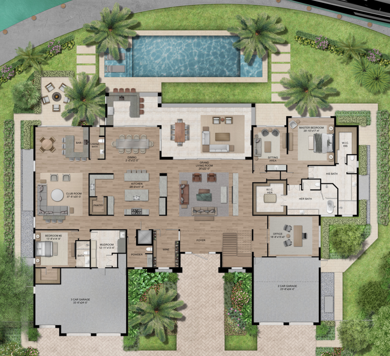 6 bedroom Single Family Residence at 2961 NE 27th Avenue, Lighthouse Point 5th Sec, Lighthouse Point — photo 2