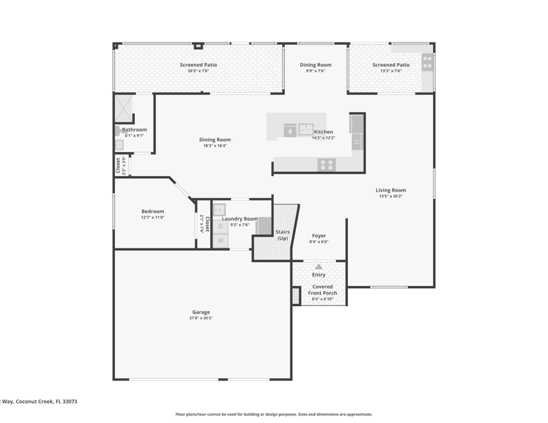5 bedroom Single Family Residence at 7457 NW 51st Way, Country Woods, Coconut Creek — photo 2