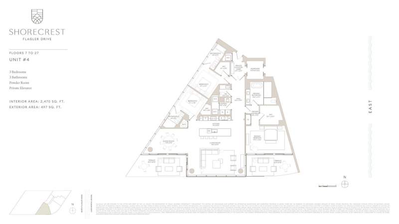 3 bedroom Condominium at 1865 N Flagler Drive #1004, Pinewood Terrace, West Palm Beach — photo 2