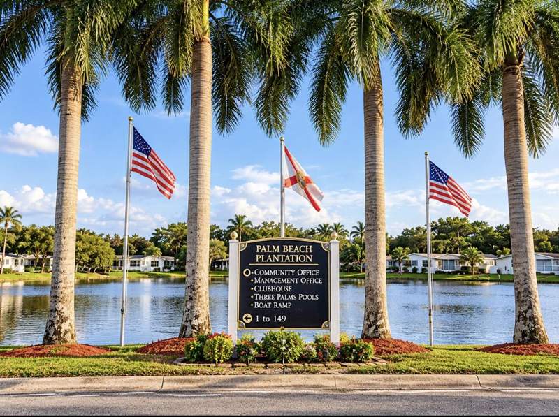 3 bedroom Manufactured Home at 76 Plantation Boulevard, Palm Beach Plantation, Lake Worth — photo 2