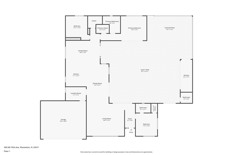 3 bedroom Single Family Residence at 330 SW 75th Avenue, El Dorado Estates, Plantation — photo 2
