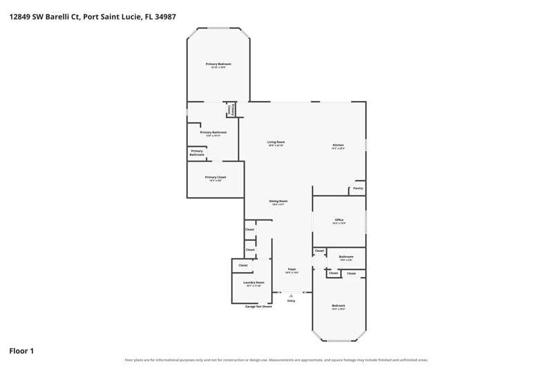 3 bedroom Single Family Residence at 12849 SW Barelli Court, Esplanade At Tradition, Port St. Lucie — photo 2
